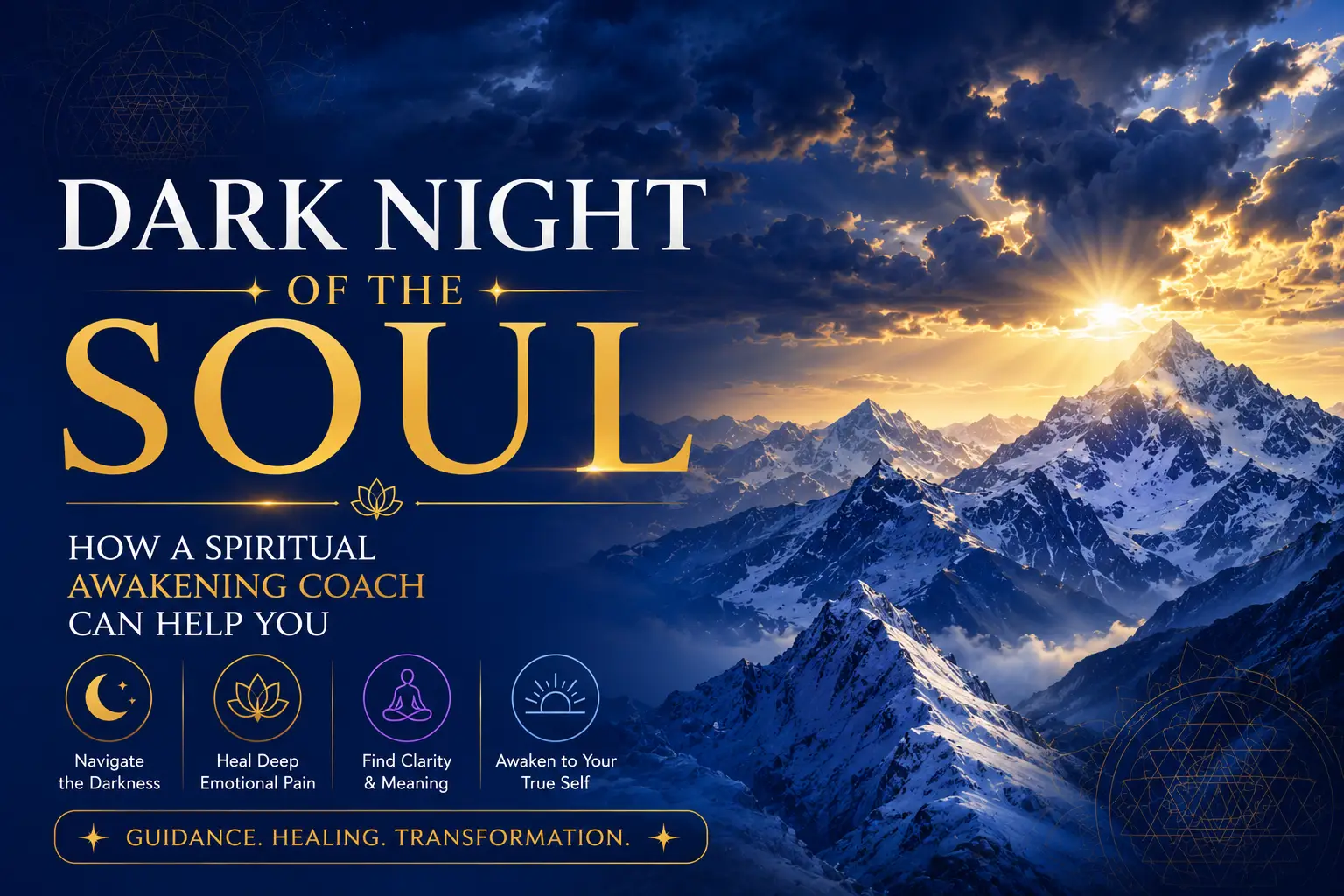 Dark Night of the Soul: How a Spiritual Awakening Coach Can help You