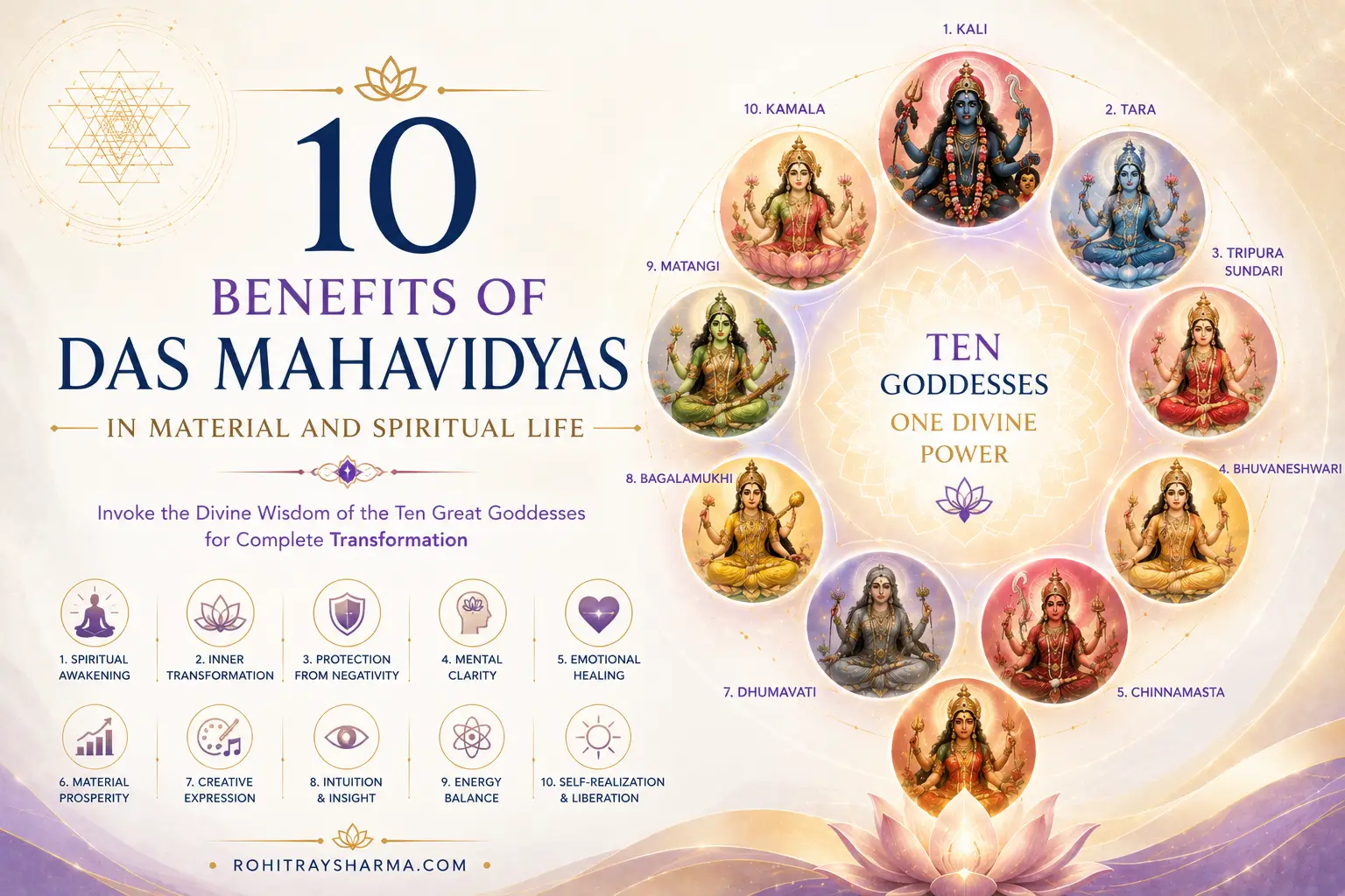 Benefits of Das Mahavidyas
