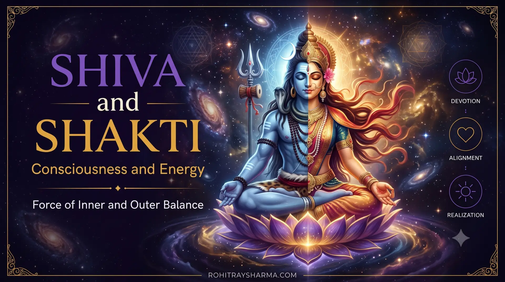 Shiva and Shakti: Consciousness and Energy - Force of Inner and Outer Balance