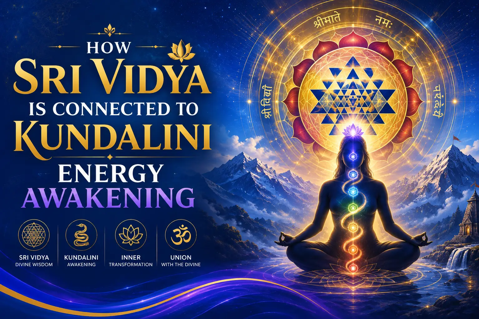 How Sri Vidya Is Connected to Kundalini Energy Awakening