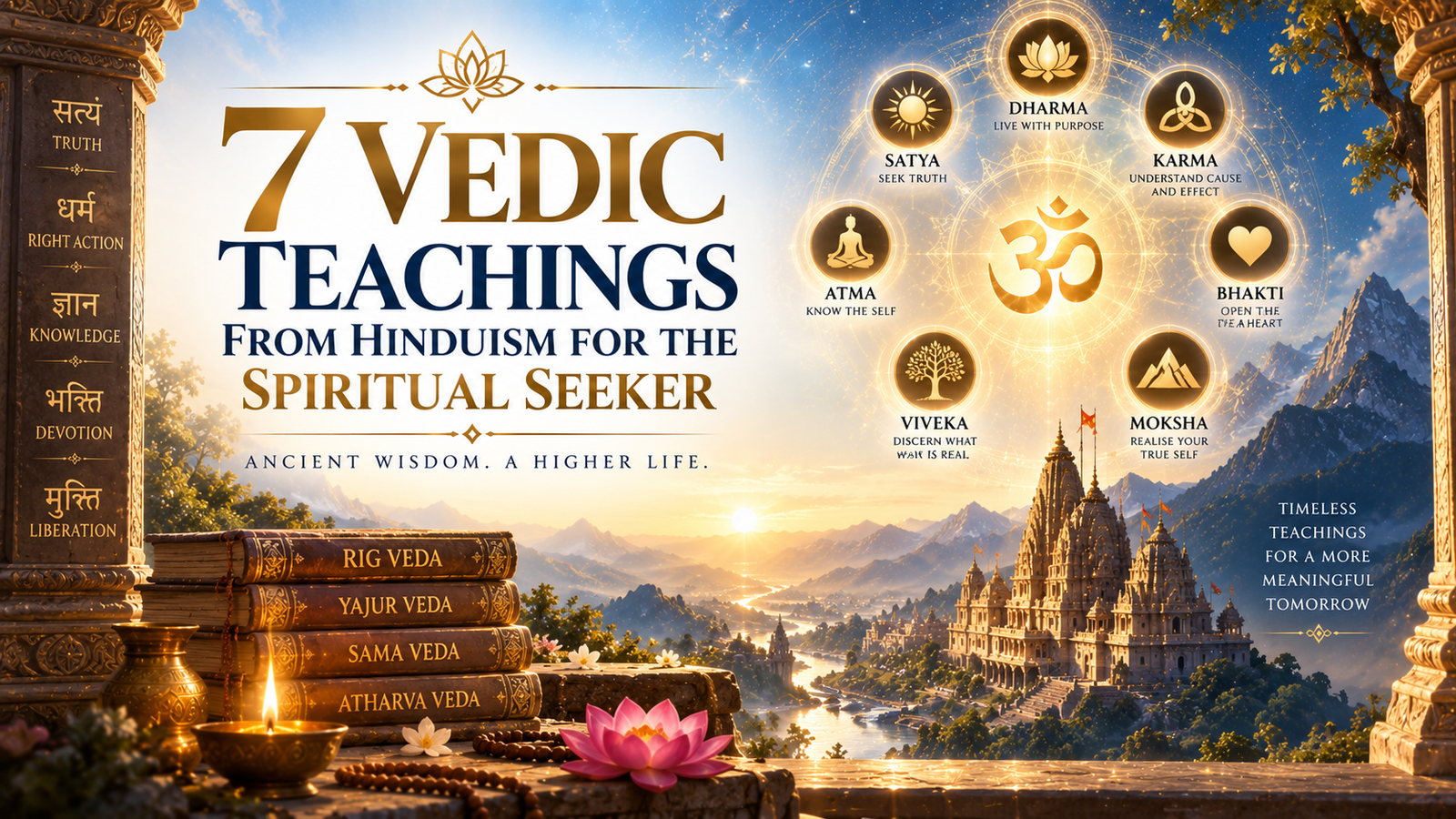 7 Vedic Teachings From Hinduism for the Spiritual Seeker