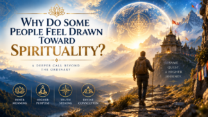 Why do some people feel drawn toward spirituality?